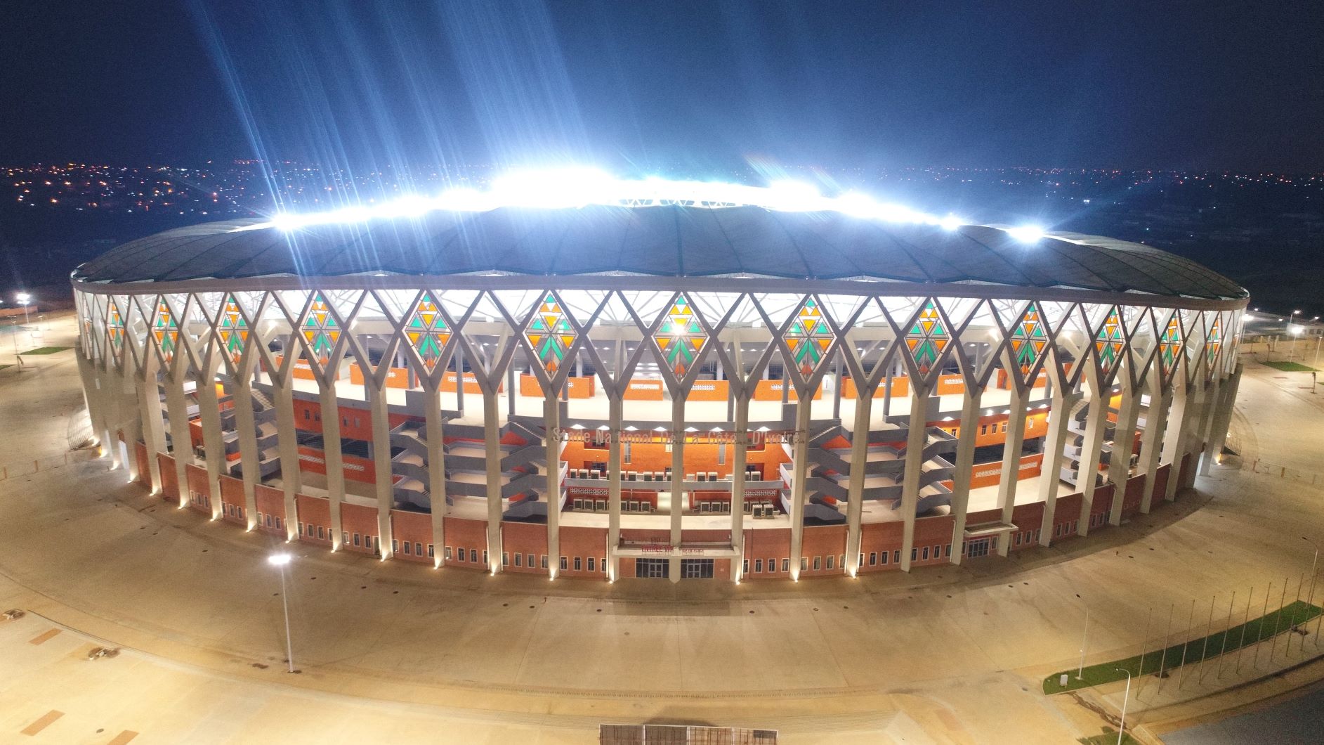 Stade d'Ebimpé en Côte d'Ivoire